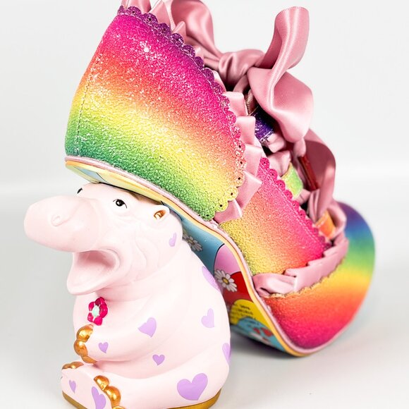 Irregular Choice Happy Hippo Rainbow Heels – Size 39 (New in Box) - Picture 7 of 7